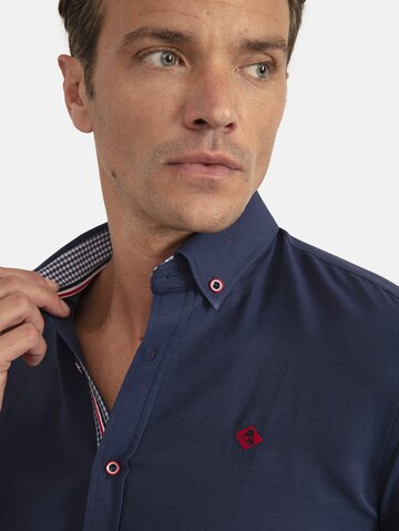 Sir Raymond Tailor Regular Fit Hemd in Blau