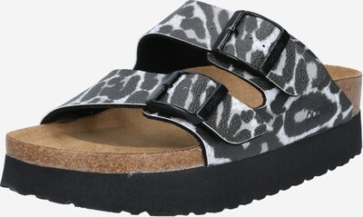 BIRKENSTOCK Zapatos abiertos 'Arizona' en negro / blanco, Vista del producto