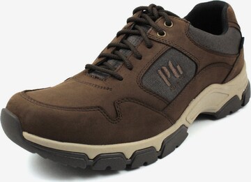 Pius Gabor Lace-Up Shoes in Brown: front