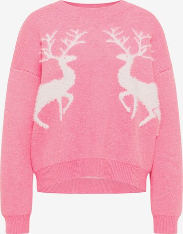 Pull-over MYMO en rose : devant