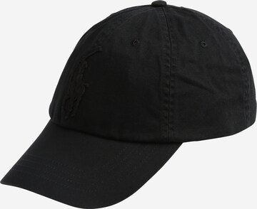 Polo Ralph Lauren Cap in Black: front