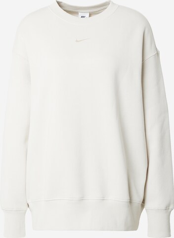 Nike Sportswear Sweatshirt 'Phoenix' in Beige: predná strana