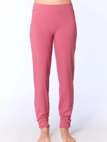 Albero Natur Pants 'Damen Bio-Baumwoll Yogahose' in Purple: front