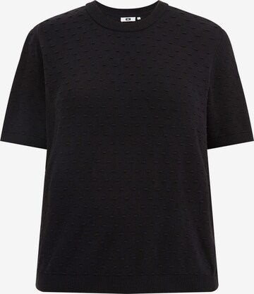 T-shirt WE Fashion en noir : devant