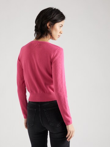 Blutsgeschwister Knit Cardigan 'Save the World' in Pink