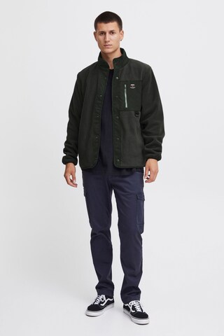 INDICODE JEANS Fleece Jacket 'Majsol' in Grey