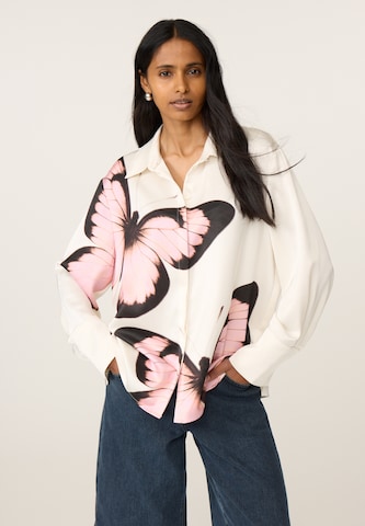 Fabienne Chapot Blouse in Wit: voorkant