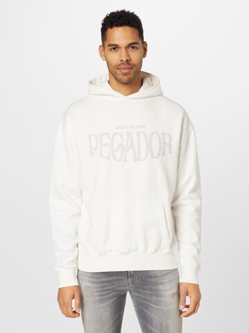 Pegador Sweatshirt in Weiß: Vorderseite