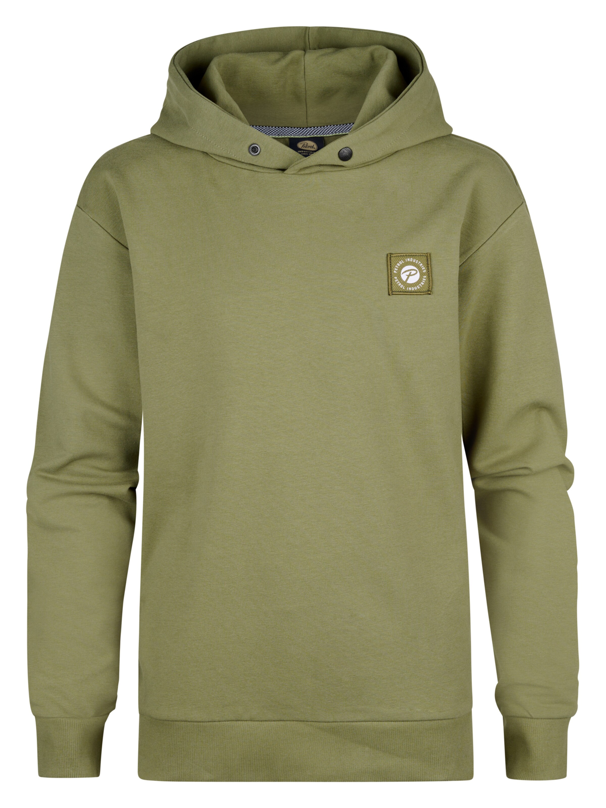 Petrol Industries Μπλούζα φούτερ 'Tropical' σε πράσινο: μπροστά