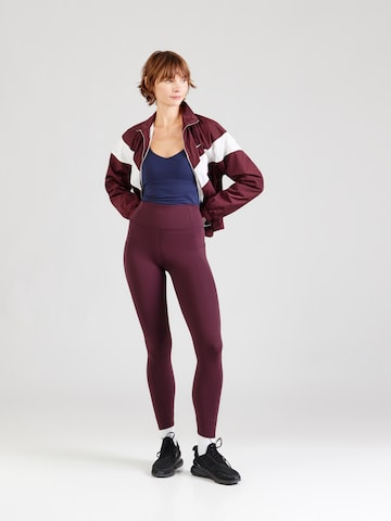 Skinny Pantalon de sport 'OASIS' Fabletics en rouge