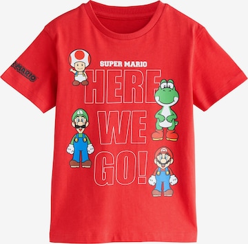 Next T-Shirt 'Mario Gaming' in Rot: Vorderseite