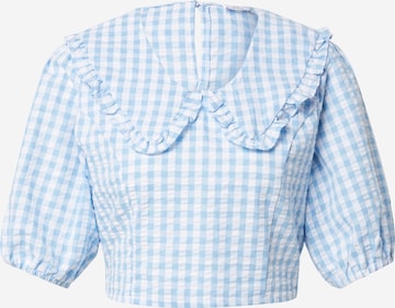 Cotton On Bluse 'LULU' i blå: forside