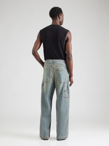 HOLLISTER Baggy Карго дънки в синьо