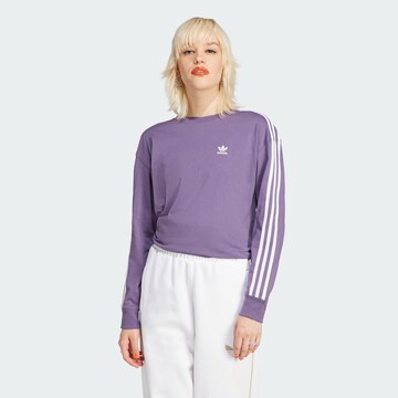 ADIDAS ORIGINALS Shirt 'Adicolor Classics' in Purple: front