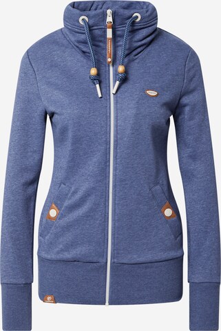 Ragwear Sweatjacke 'Rylie' in Blau: predná strana