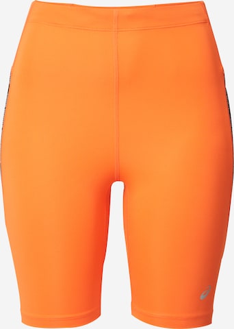 ASICS Skinny Sportbroek 'Race Sprinter' in Oranje: voorkant