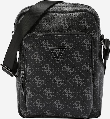 GUESS - Bolso de hombro 'VEZZOLA' en negro: frente