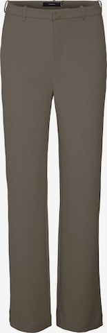 VERO MODA Regular Pants 'ZAMIRA' in Grey: front