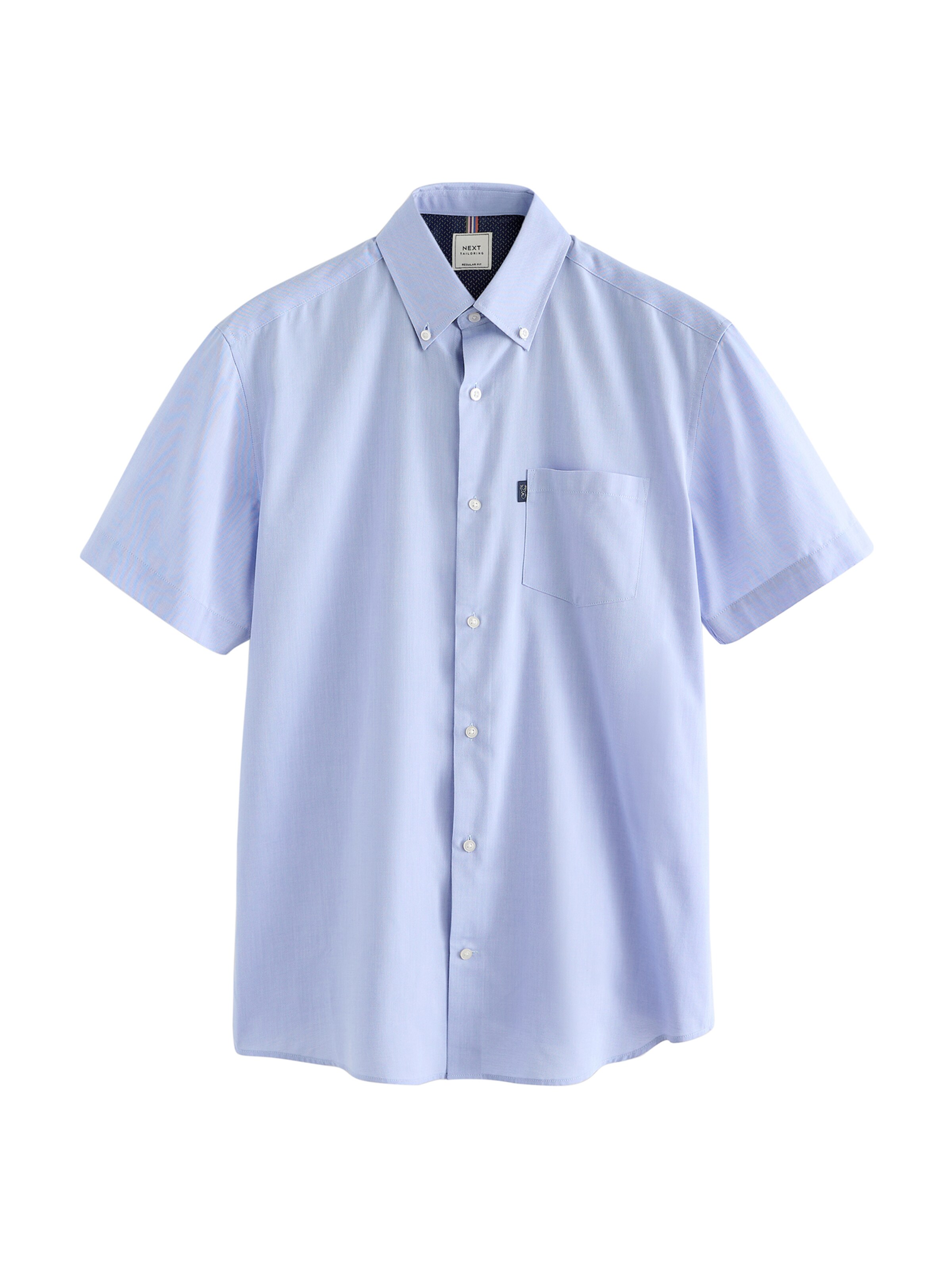 Next Overhemd in Blauw: voorkant