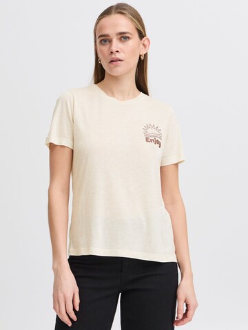 ICHI - Camisa ' IHOHANA ' em bege