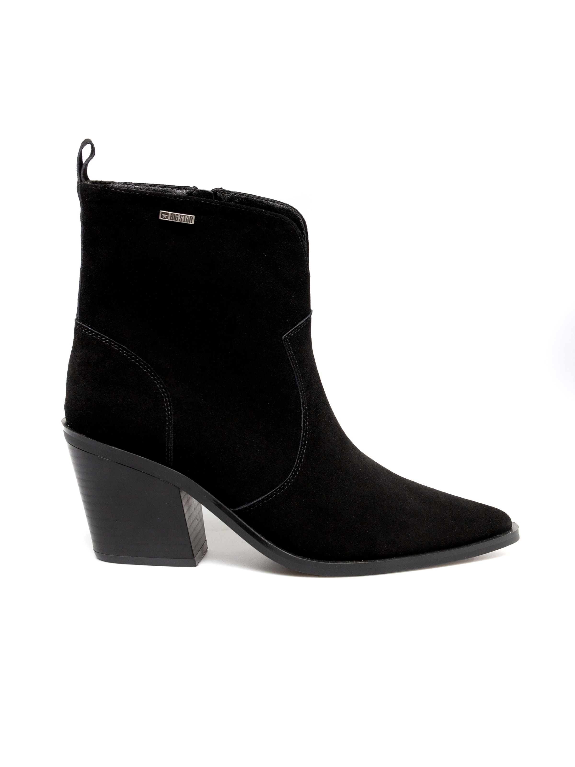 Ankle boots di BIG STAR in nero: frontale