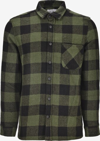 DeFacto Button Up Shirt in Green: front