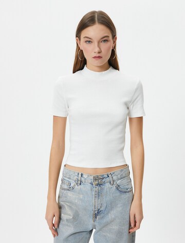 Koton Shirt in Wit: voorkant