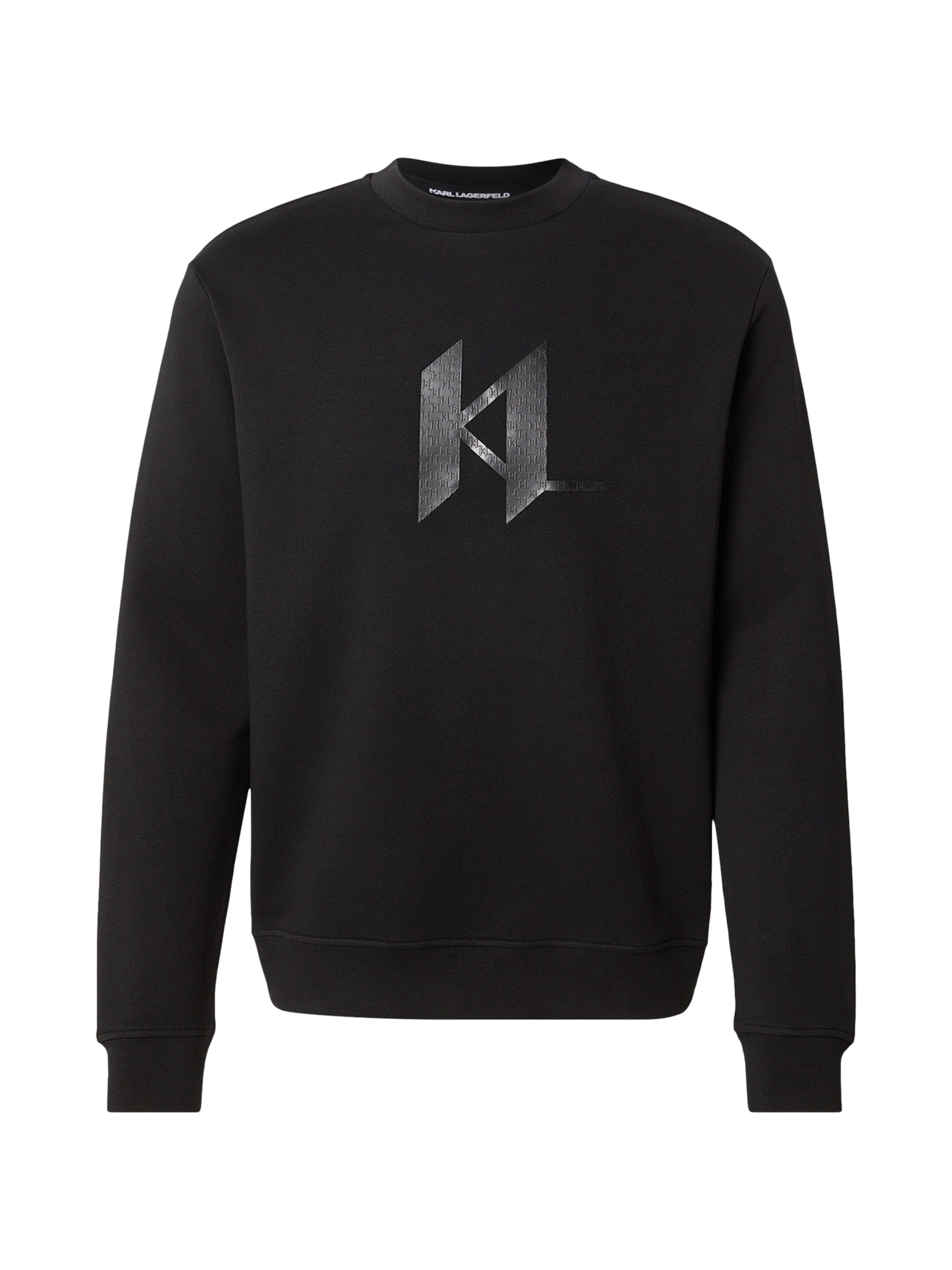 Karl Lagerfeld Tréning póló - fekete: elől
