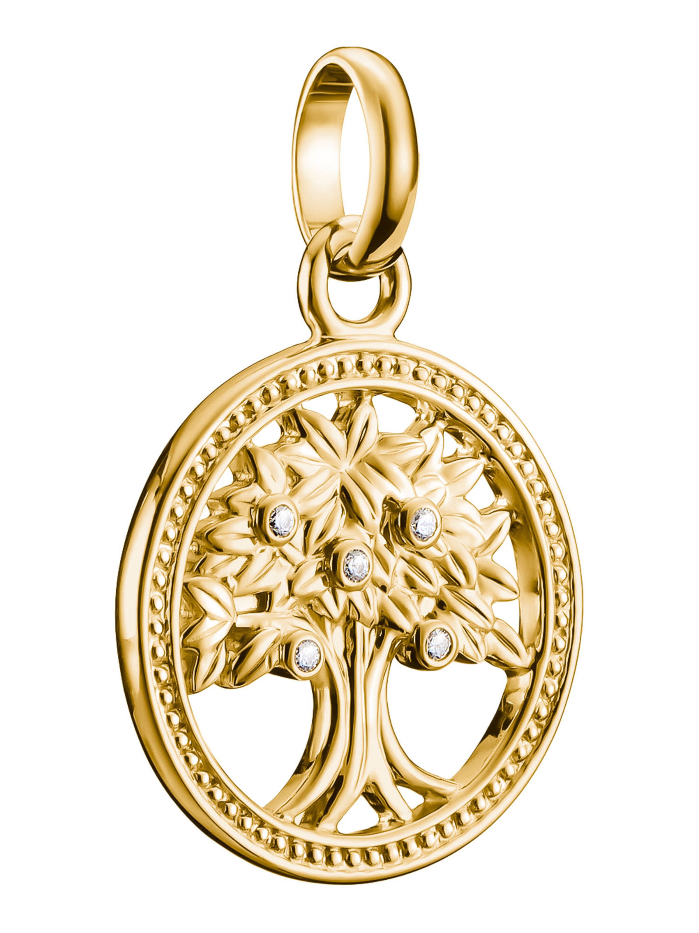 Thomas Sabo Anhänger in Gold: Vorderseite