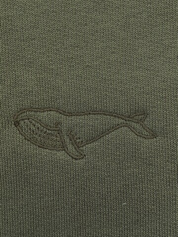 GREENBOMB Sweatshirt 'Animal Whale Free' in Groen