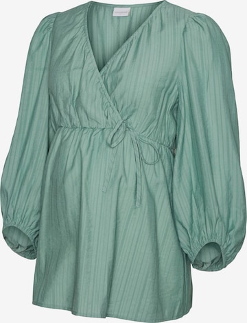 MAMALICIOUS - Blusa 'Kelly Tess' en verde: frente