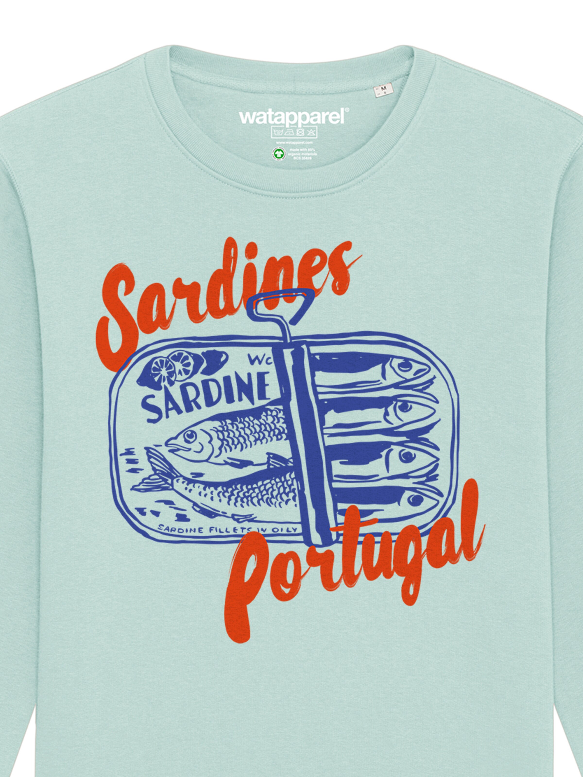 Sweat-shirt 'Sa' Watapparel en bleu