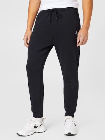 Jordan Tapered Hose in Schwarz: predná strana