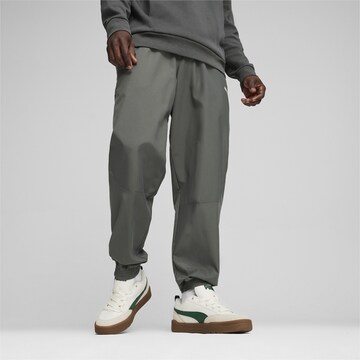 PUMA Tapered Workout Pants in Grey: front