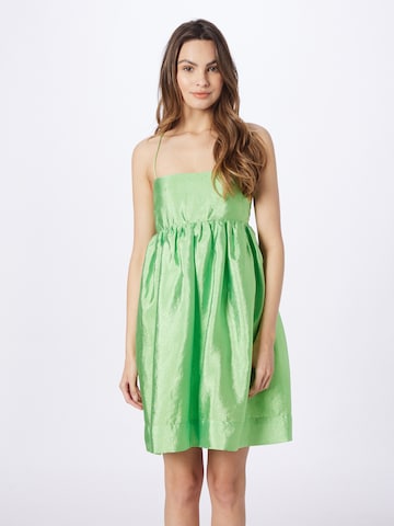 mbym - Vestido de cocktail 'Frea' em verde: frente