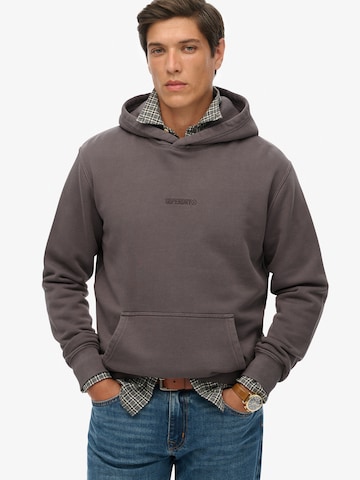Superdry Mikina – šedá: přední strana