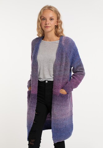 MYMO Strickjacke in Lila: predná strana