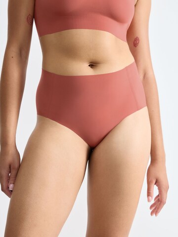 SLOGGI - Cueca ' ZERO Feel 2.0 Highwaist ' em laranja: frente