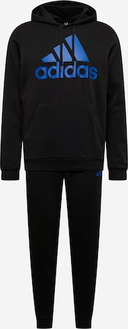 ADIDAS SPORTSWEAR Tracksuit in Black: front