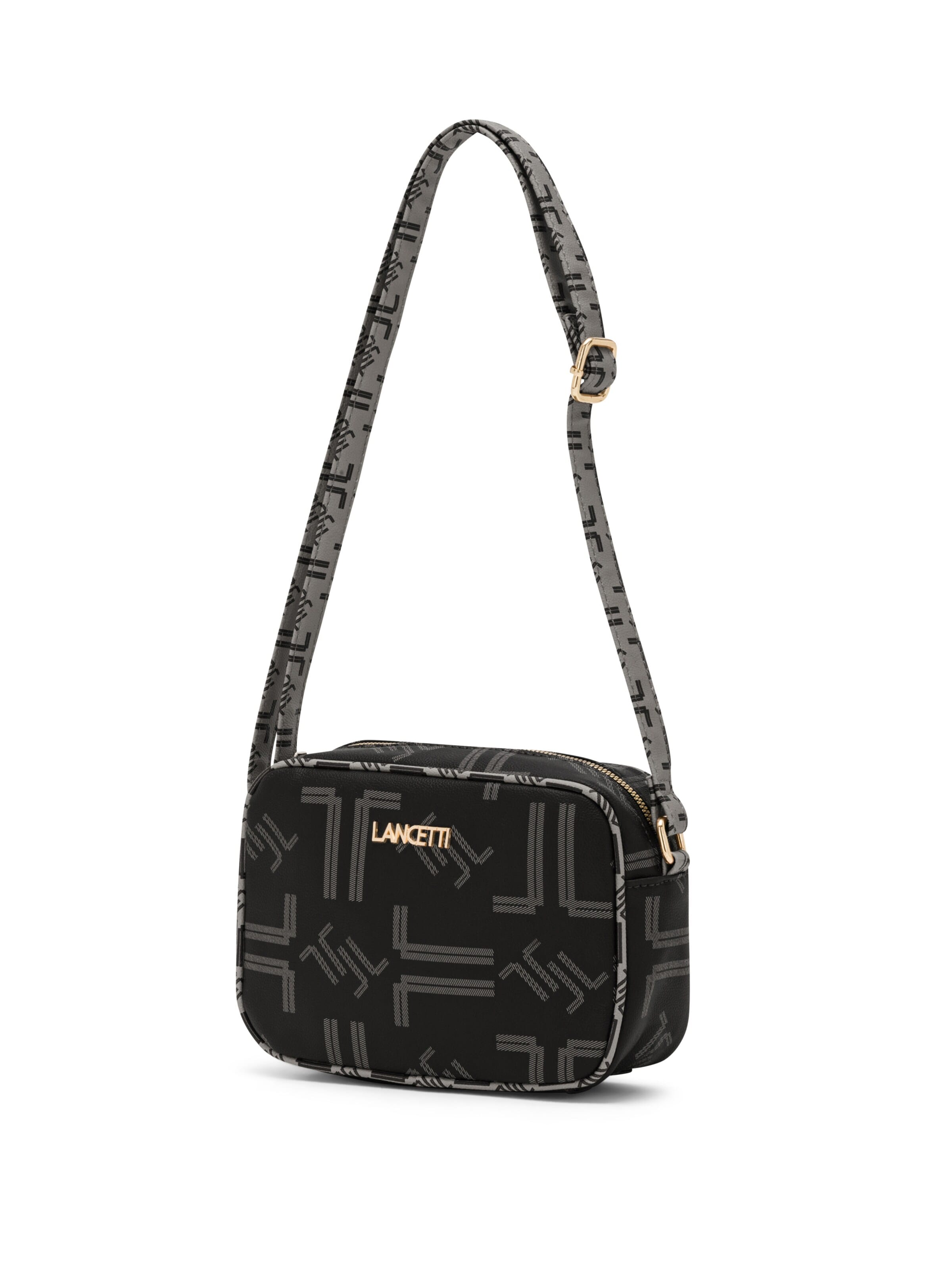 Lancetti Handtasche 'Sulcis'‌‌‌‌ in Schwarz