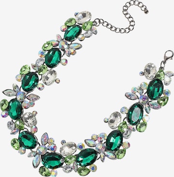 SOHI Necklace ' Milicent ' in Green: front