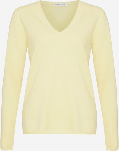 Cashmere Stories Pullover in pastellgelb, Produktansicht