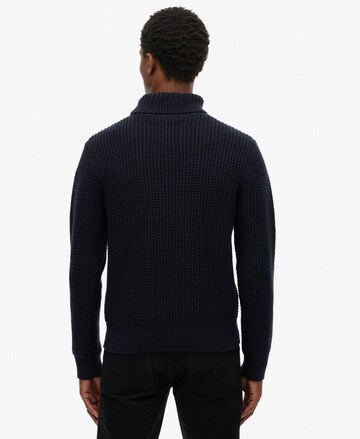 Superdry Trui 'The Merchant Store' in Blauw