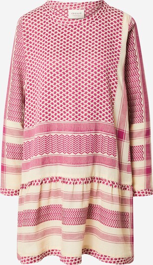 Cecilie Copenhagen Kleid in beige / fuchsia, Produktansicht