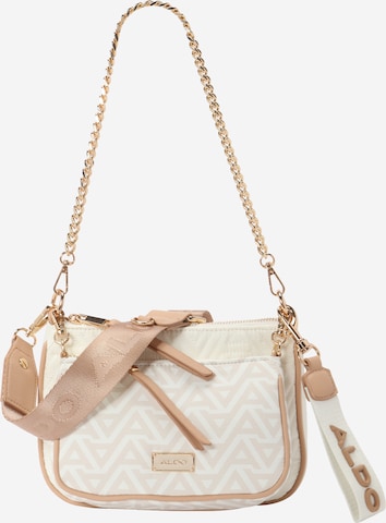 ALDO Schultertasche 'ACERAR' in Beige: predná strana