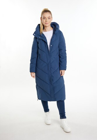 ICEBOUND Winter Coat 'Jeona' in Blue: front