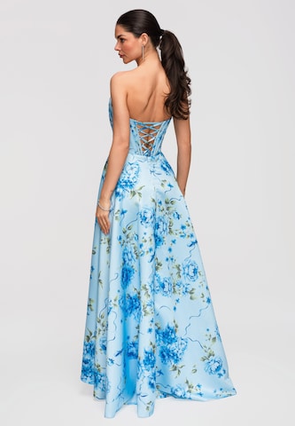 Ombre Avondjurk in Blauw