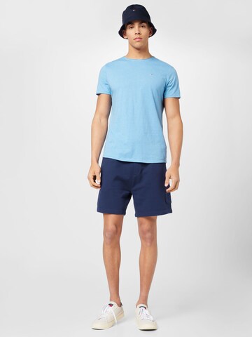 Tommy Jeans T-Shirt 'JASPE' in Blau