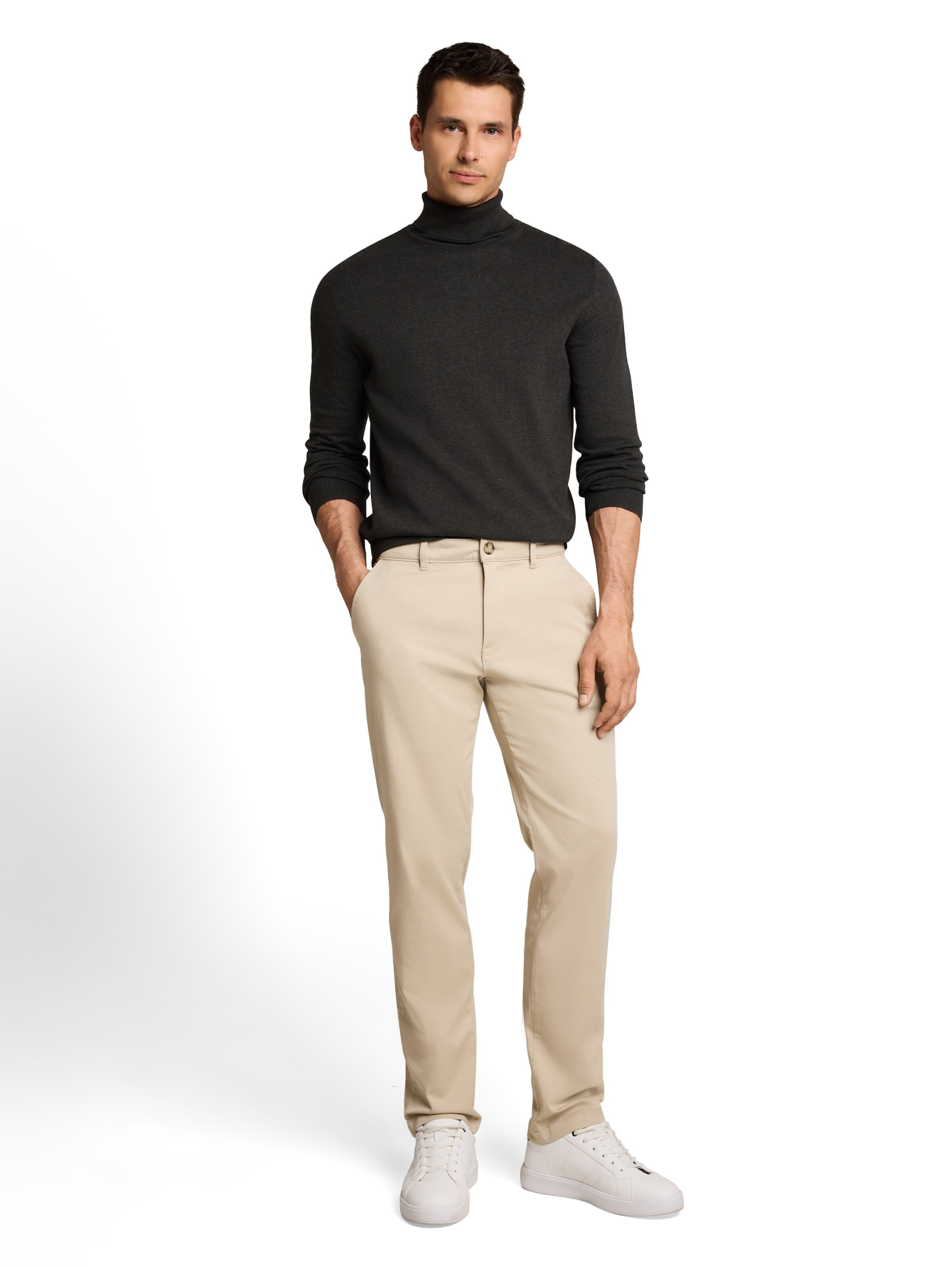 TOM TAILOR Sweater in Black