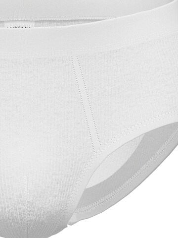 Ammann Panty 'Day Classic / Doppelripp' in White